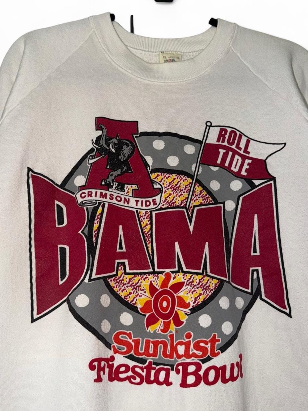 Vintage 90s University of Alabama Sunkist Fiesta Bowl sweatshirt size large